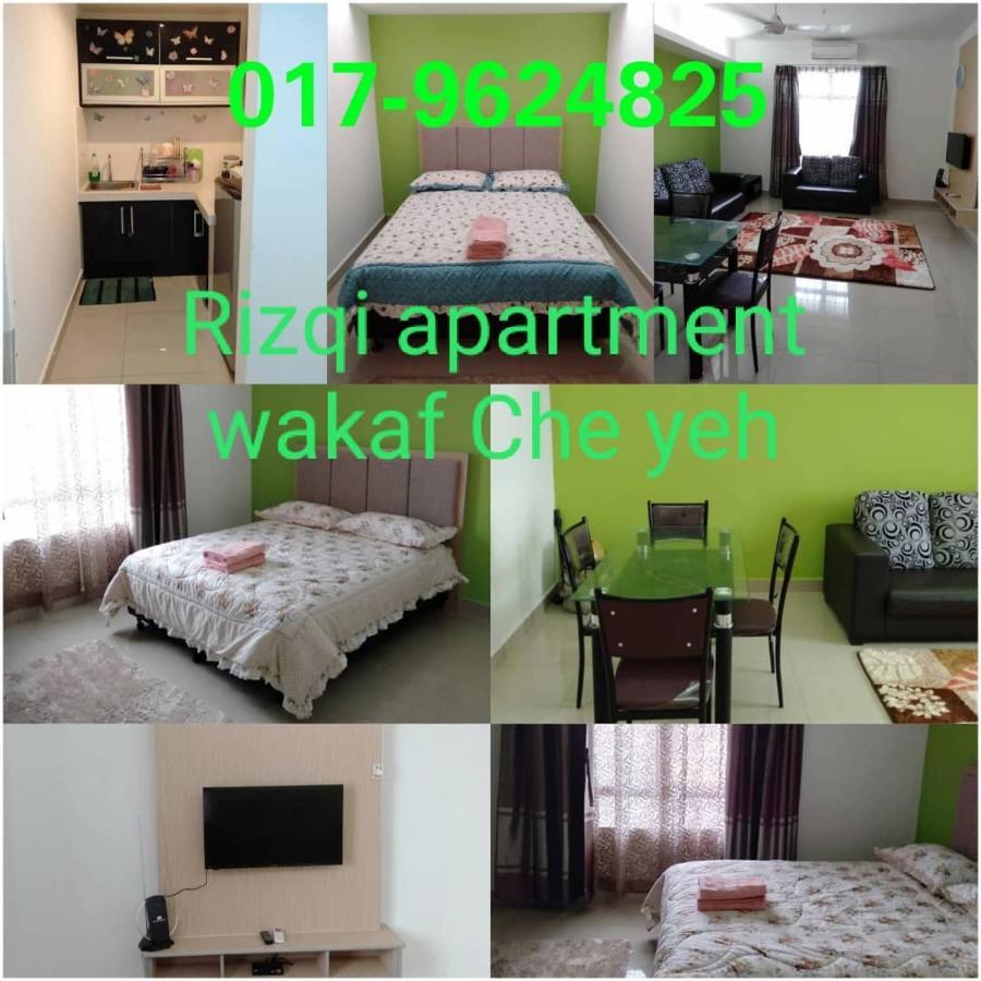 Risqi Apartment 2 Bedroom Wakaf Che Yeh Kota Bharu Eksteriør billede