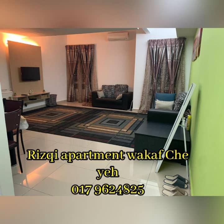 Risqi Apartment 2 Bedroom Wakaf Che Yeh Kota Bharu Eksteriør billede