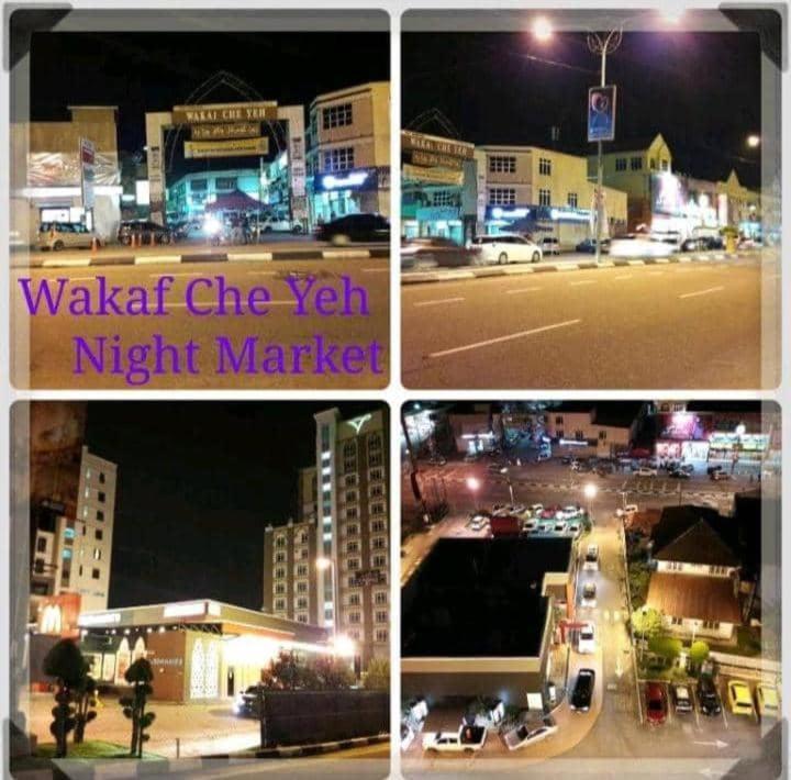 Risqi Apartment 2 Bedroom Wakaf Che Yeh Kota Bharu Eksteriør billede
